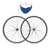 Carbon Fiber AM Enduro Mountain Bike Complete Wheelset 1610g